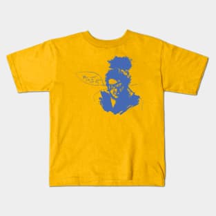 You won't die in one piece BLUE Kids T-Shirt